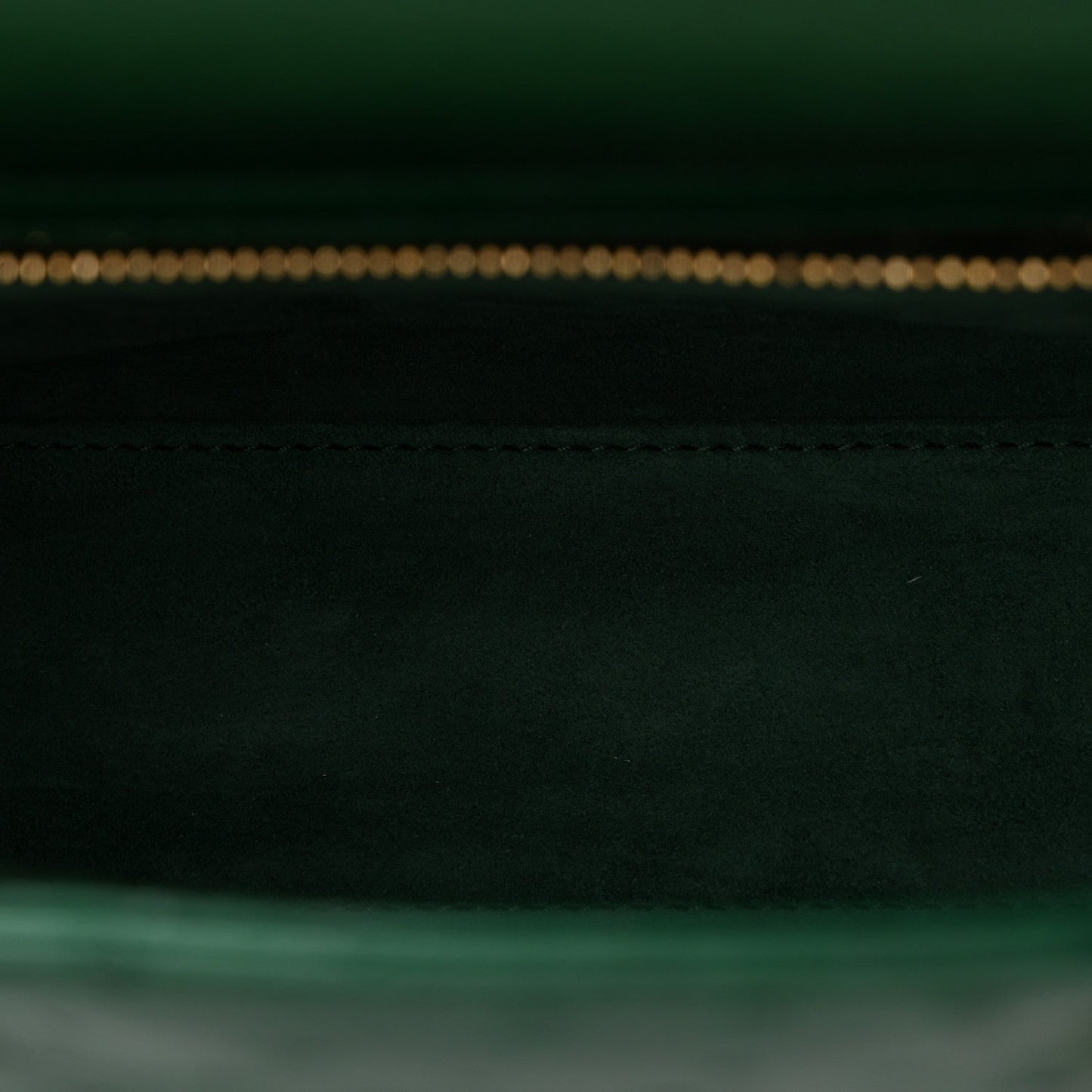 Ostrich Small Lady Dior Green