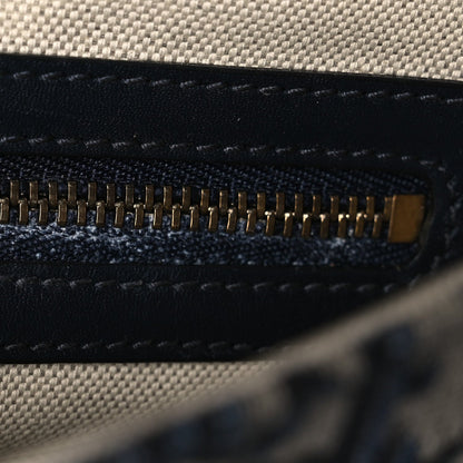 Oblique Saddle Bag Blue