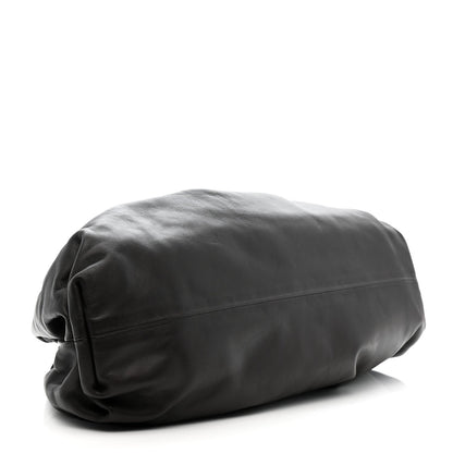 Smooth Butter Calf The Pouch Oversized Clutch Fondant