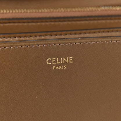 Box Calfskin Medium Classic Box Flap Bag  Camel