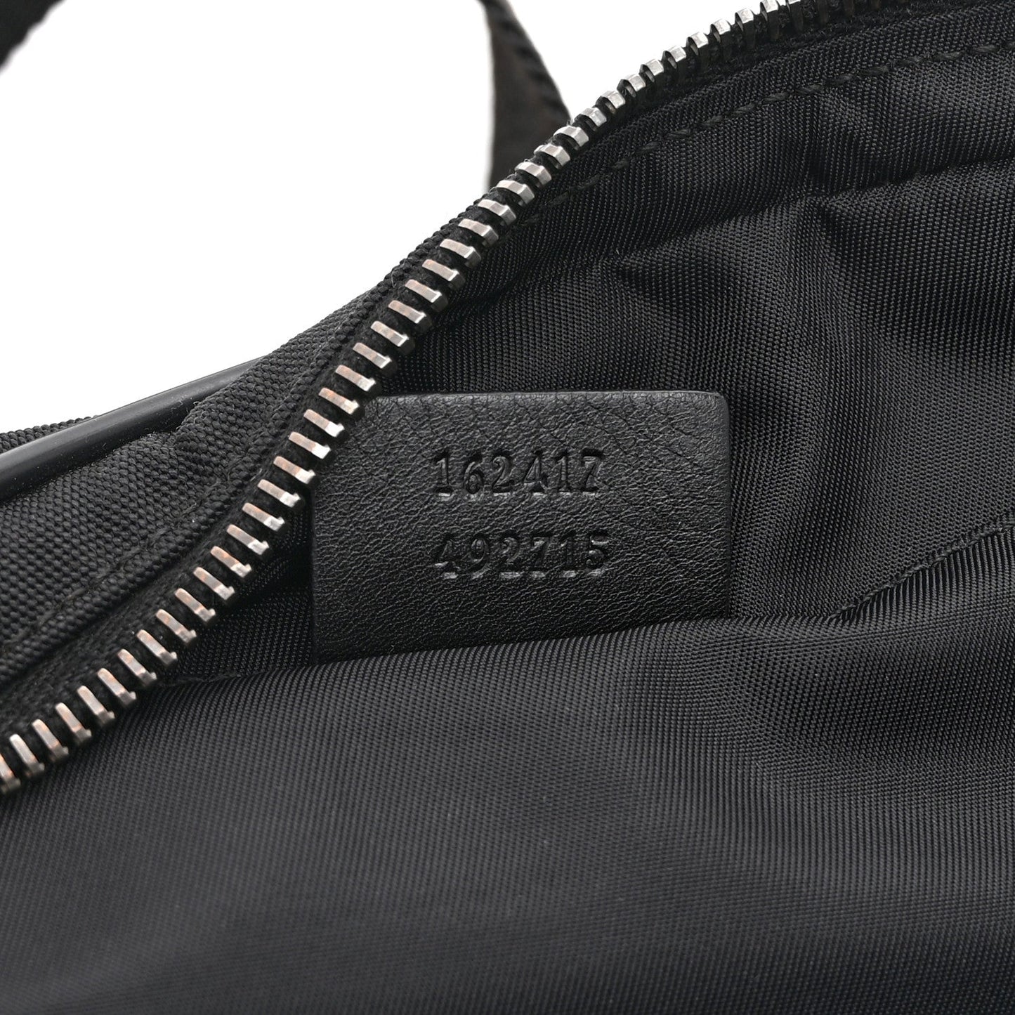 Guccissima Nylon Belt Bag  Black