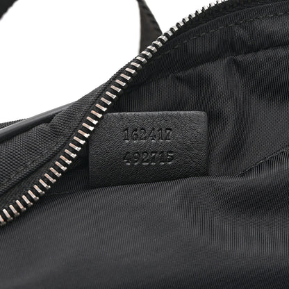 Guccissima Nylon Belt Bag  Black