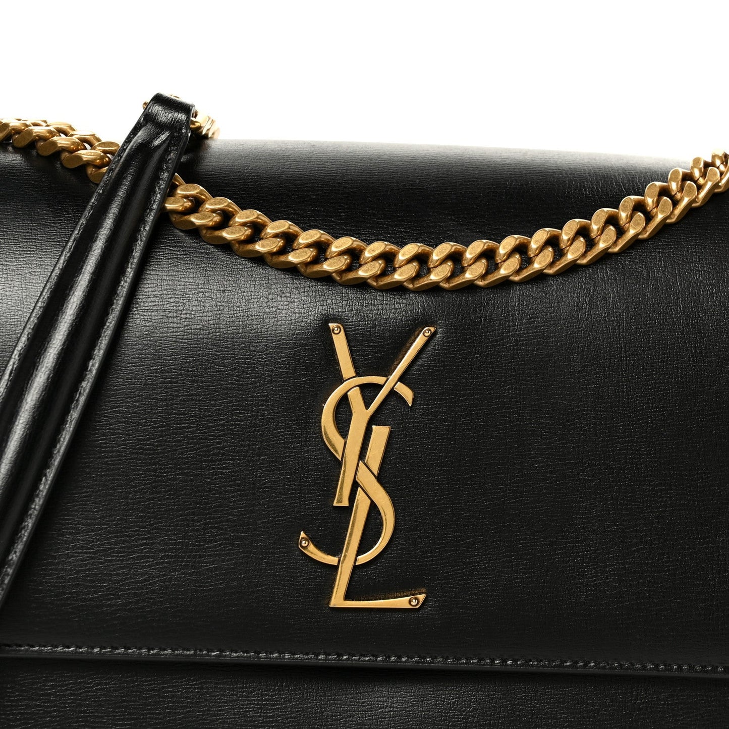 Calfskin Large Monogram Sunset Black