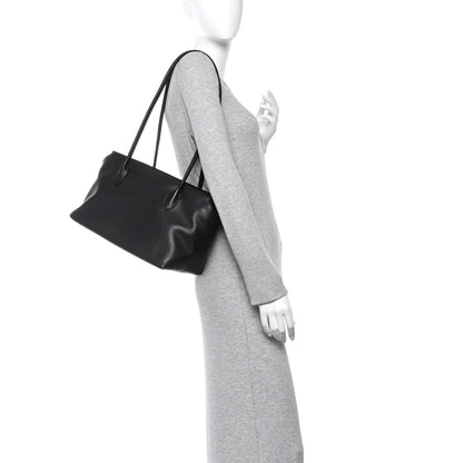 Grained Calfskin Terrasse Bag Black