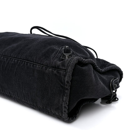 Washed Denim Classic Hardware Medium Le City Black
