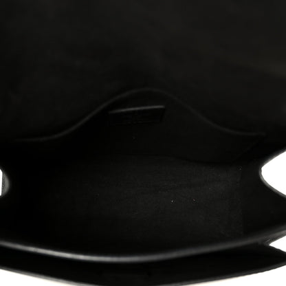 Soft Calfskin My Lockme Chain Bag BB Black