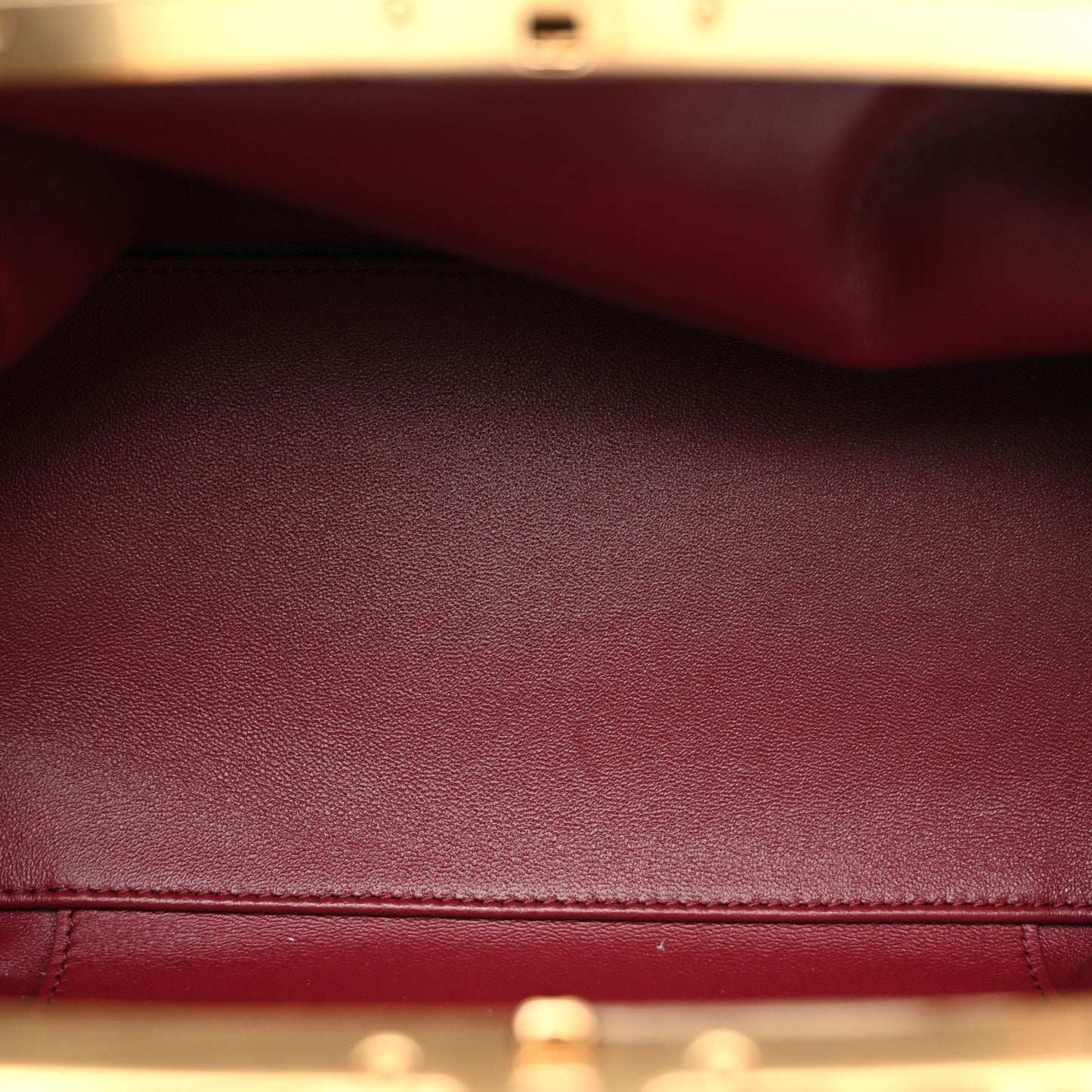 Lambskin Pony Hair Printed Clutch With Chain Black White