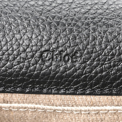 Calfskin Nano Marcie Saddle Bag Black