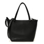 Grained Calfskin Small Park Tote Black