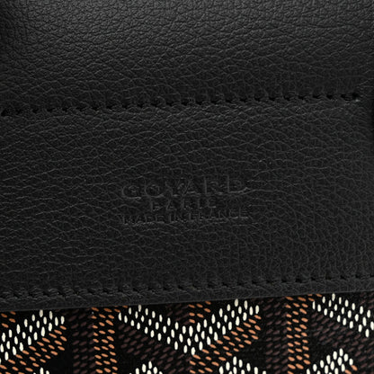 Goyardine Calfskin Mini Alpin Backpack Black
