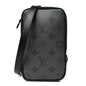 Monogram Eclipse Reverse Double Phone Pouch