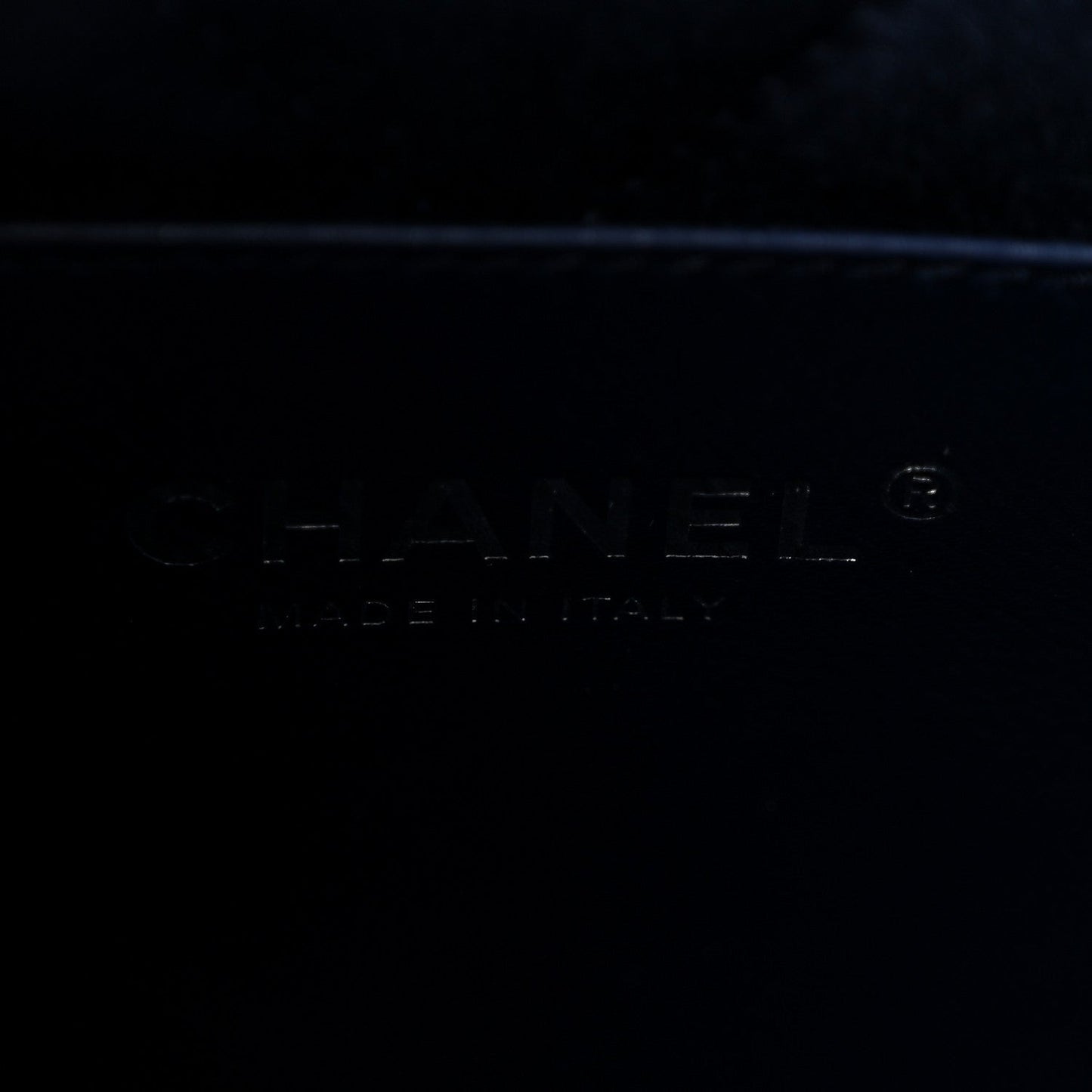 Denim Stitched Quilted Mini Chanel 22 Blue