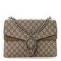 GG Supreme Monogram Medium Dionysus Shoulder Bag Taupe