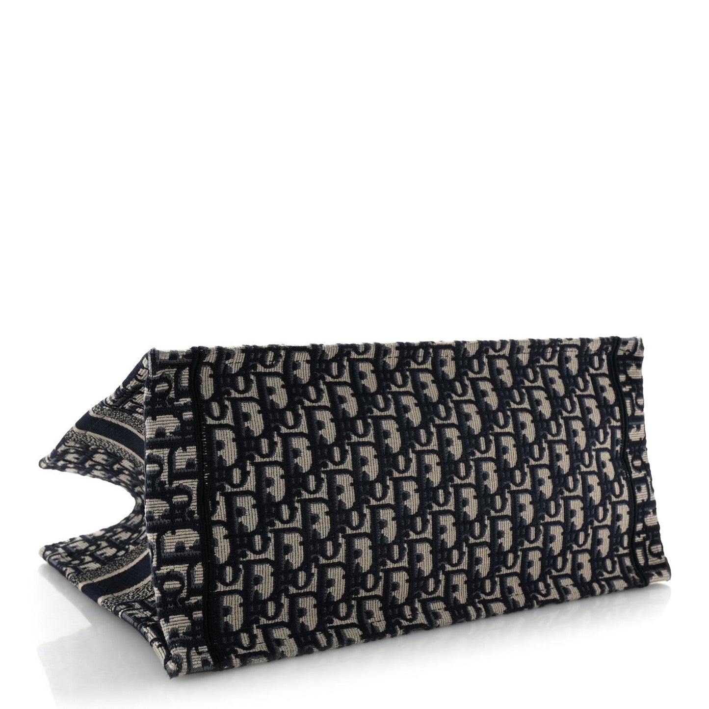 Oblique Medium Book Tote Blue Multicolor