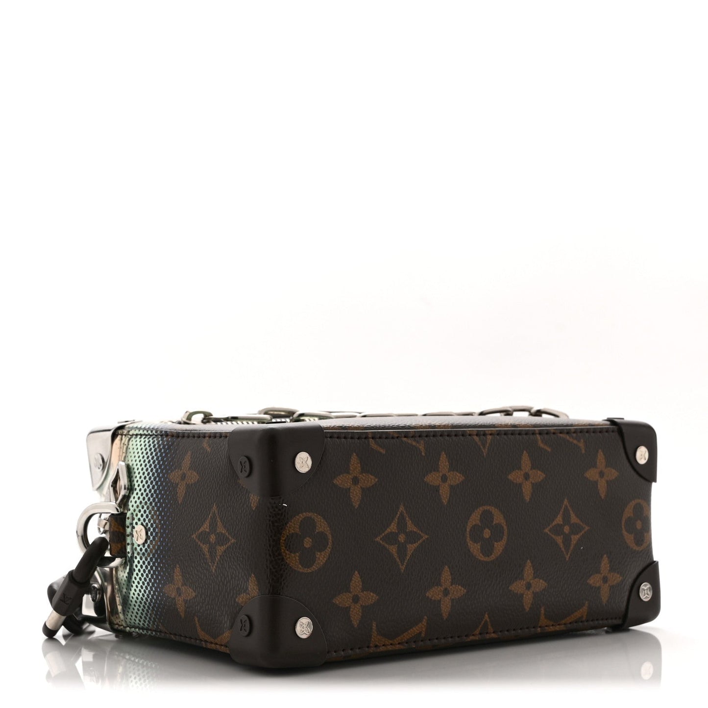 Metallic Nebula Monogram Mini Soft Trunk Multicolor