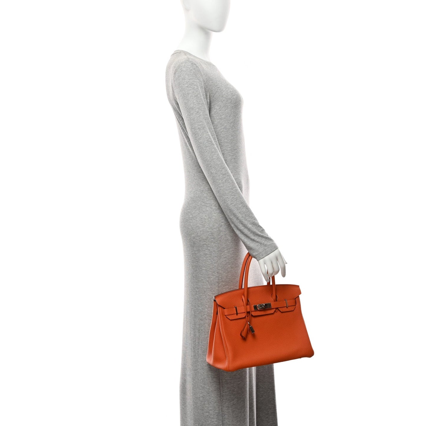 Togo Birkin 30 Orange