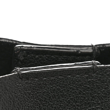 Calfskin Toy Shopping Tote Black
