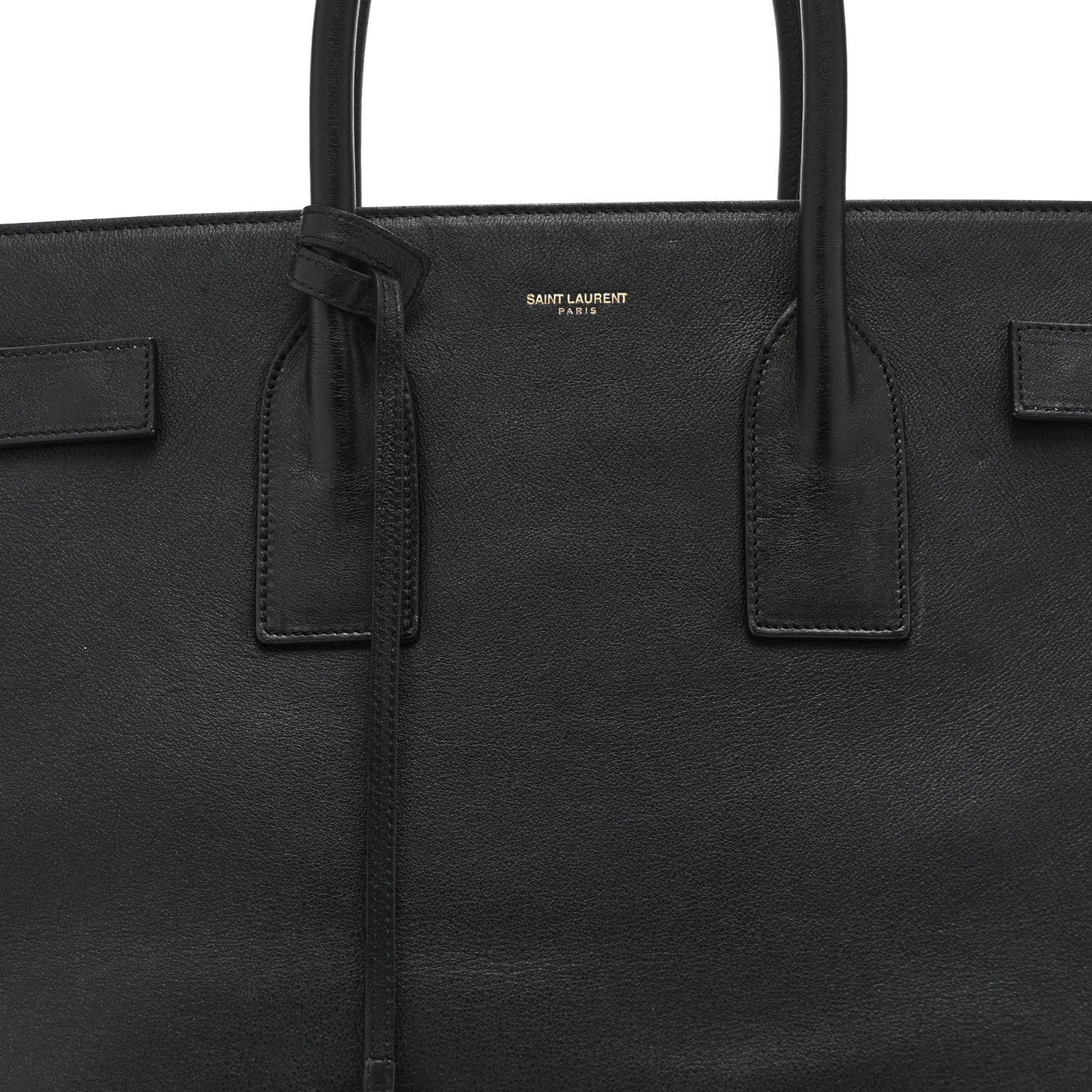 Calfskin Large Sac de Jour Carryall Black