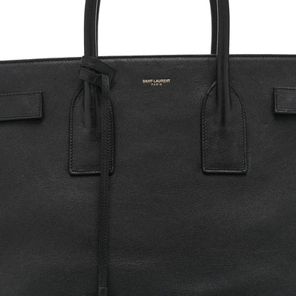 Calfskin Large Sac de Jour Carryall Black