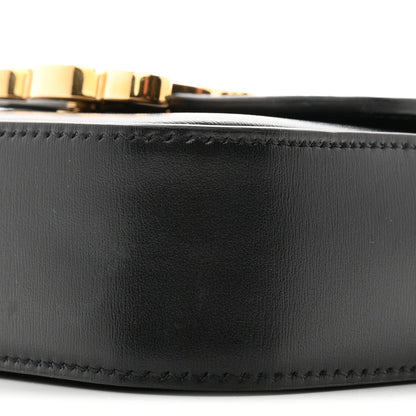 Shiny Calfskin Mini Claude Black
