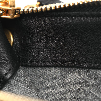 Lambskin Large Trio Crossbody Bag Black