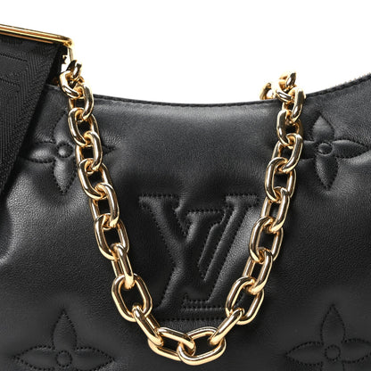 Calfskin Bubblegram Over The Moon Black