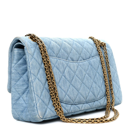 Denim Quilted 2.55 Reissue 226 Flap Light Blue