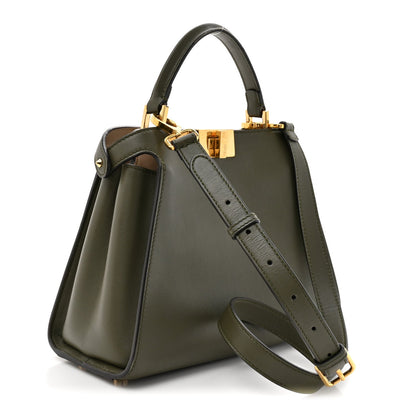 Vitello Tahiti Burro Medium Peekaboo Iconic Essentially Satchel Asparago Camelia