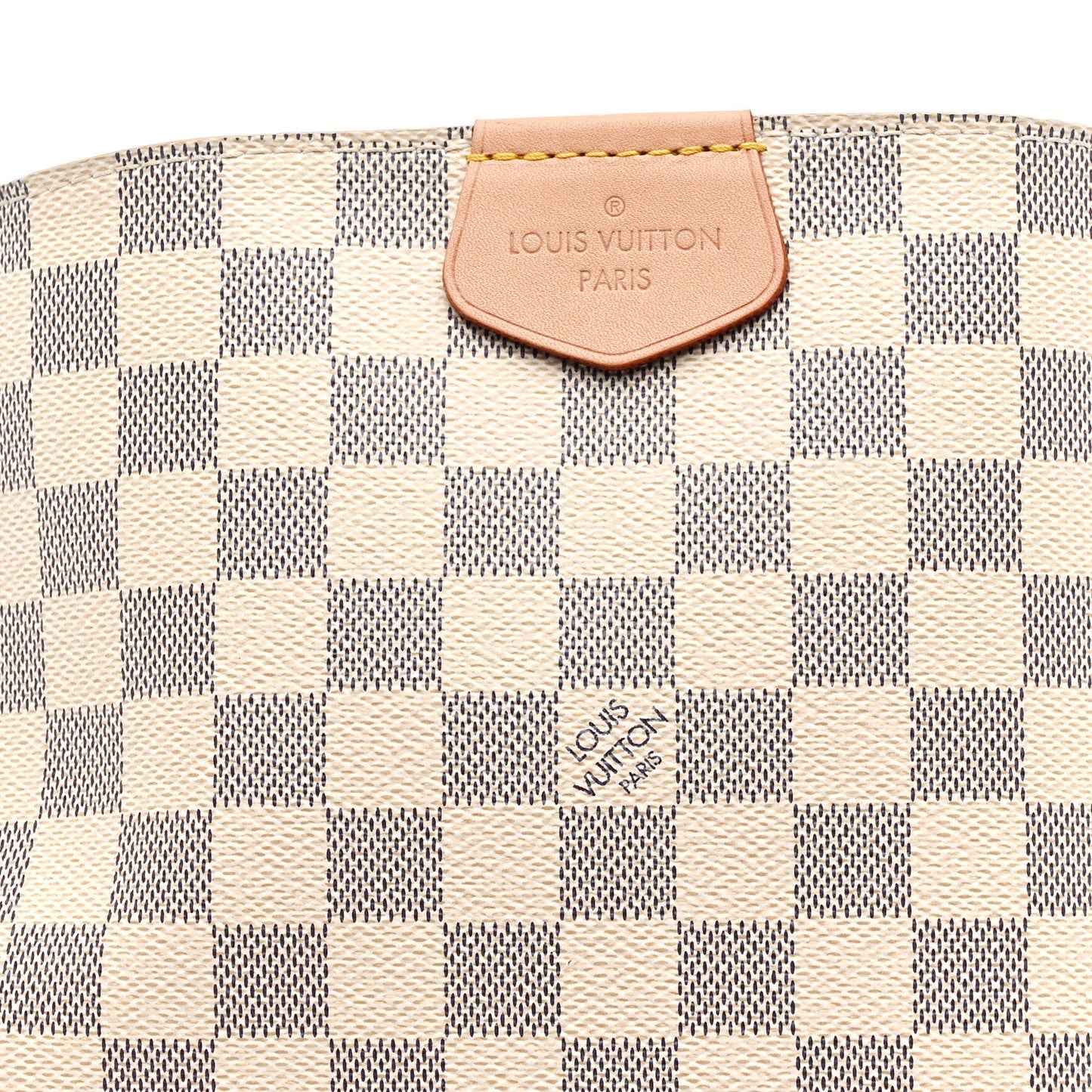 Damier Azur Graceful MM Rose Ballerine