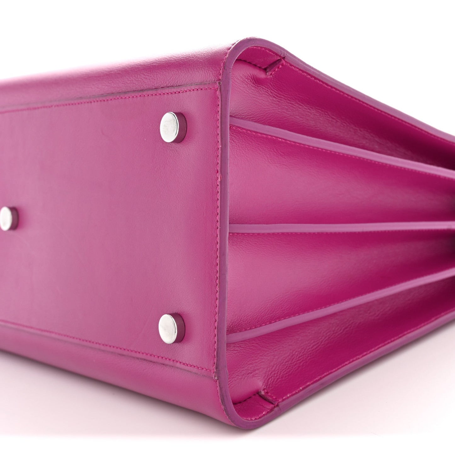 Calfskin Small Sac De Jour Electric Pink
