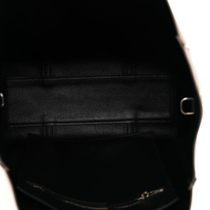 Calfskin XS Everyday Tote Light Beige Black