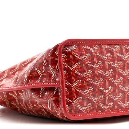 Goyardine Reversible Mini Anjou Red