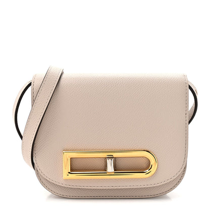 Alpina Calfskin Toy Lingot Crossbody Sesame