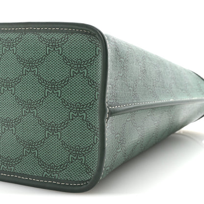 Lauretos Nappa MIni Himmel Shopper Tote Forest Green