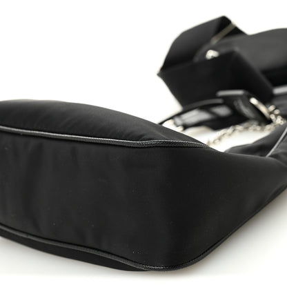 Re-Nylon Saffiano Re-Edition 2005 Shoulder Bag Black
