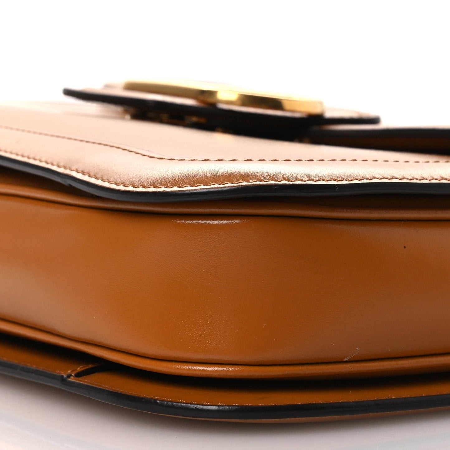 Smooth Calfskin 9to5 Shoulder Bag Tan