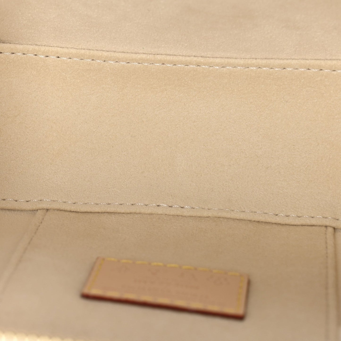 LV x TM Monogram Multicolor Vanity Chain Pouch White