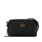 Dior Caro Double Pouch Leather 2way Shoulder Bag