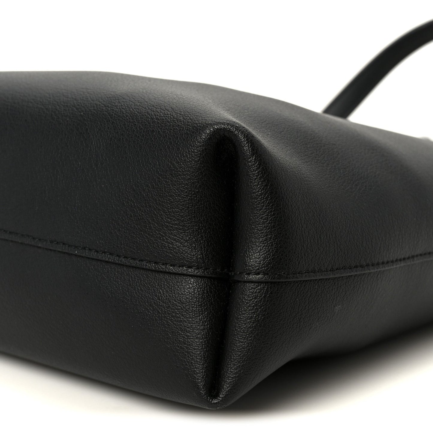 Calfskin Toy Shopping Tote Black