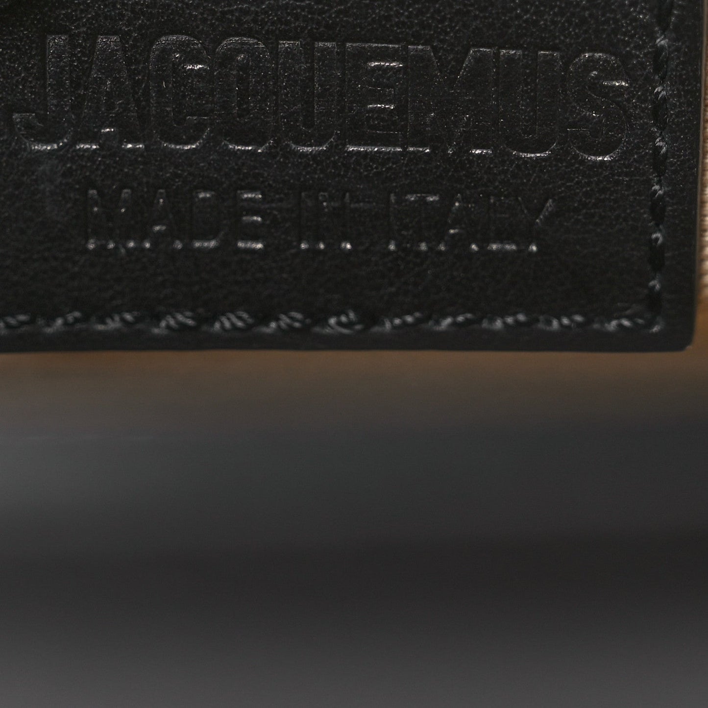 Smooth Calfskin Le Grand Chiquito Black