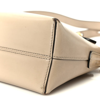 Vitello King Logo Embossed Mini By The Way Boston Bag Nuvola