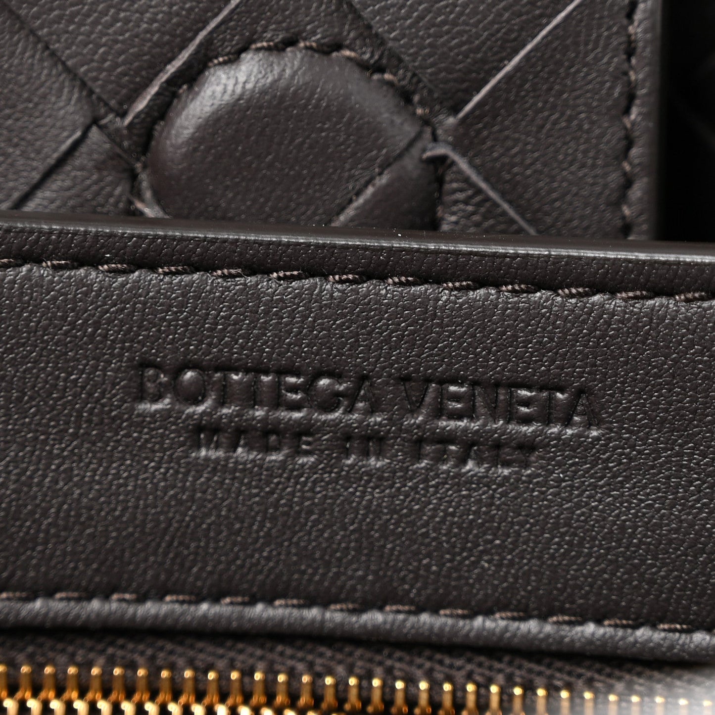 Nappa Intrecciato Small Andiamo Shoulder Bag Fondant