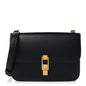 Smooth Calfskin Carre Satchel Black