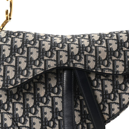 Oblique Saddle Bag Blue