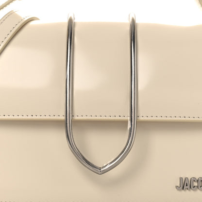 Smooth Calfskin Metal Flap Le Grand Bambino Light Ivory