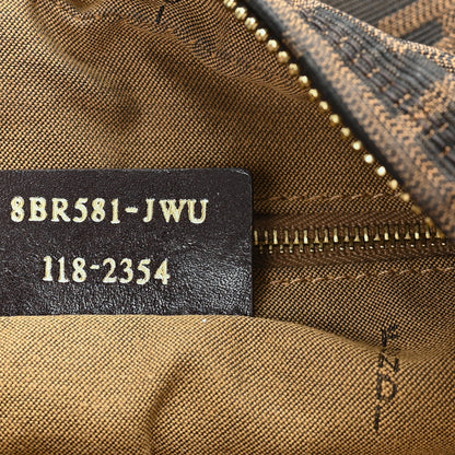 Zucca Small Chef Chain Hobo Tobacco