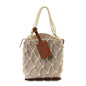 Canvas Calfskin Le Petit Filet Pralu Natural