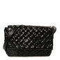 Calfskin Intreccio Kalimero Messenger Black