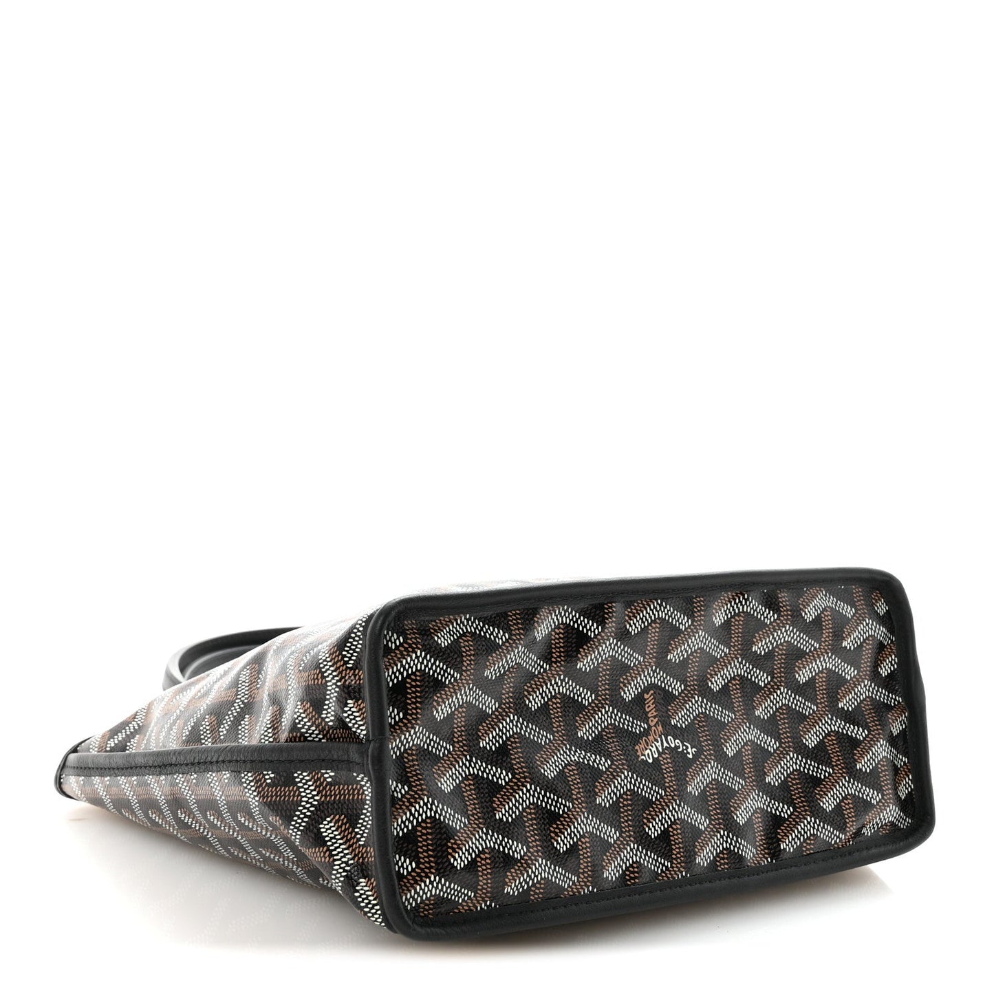Goyardine Reversible Mini Anjou Black