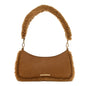 Suede Shearling Le Bisou Doux Camel